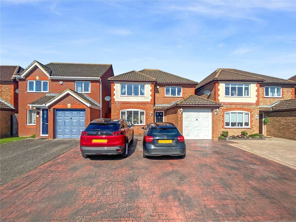 4 bed detached house for sale in Balas Drive, Sittingbourne, Kent ME10