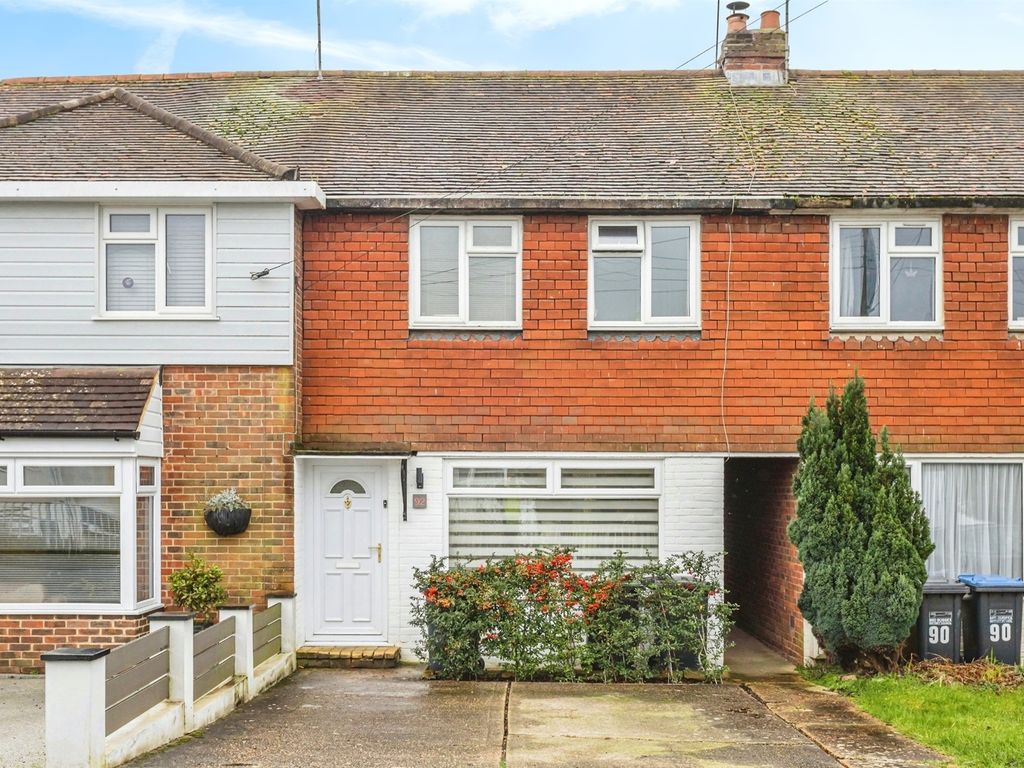 3 bed terraced house for sale in Cants Lane, Burgess Hill RH15, £