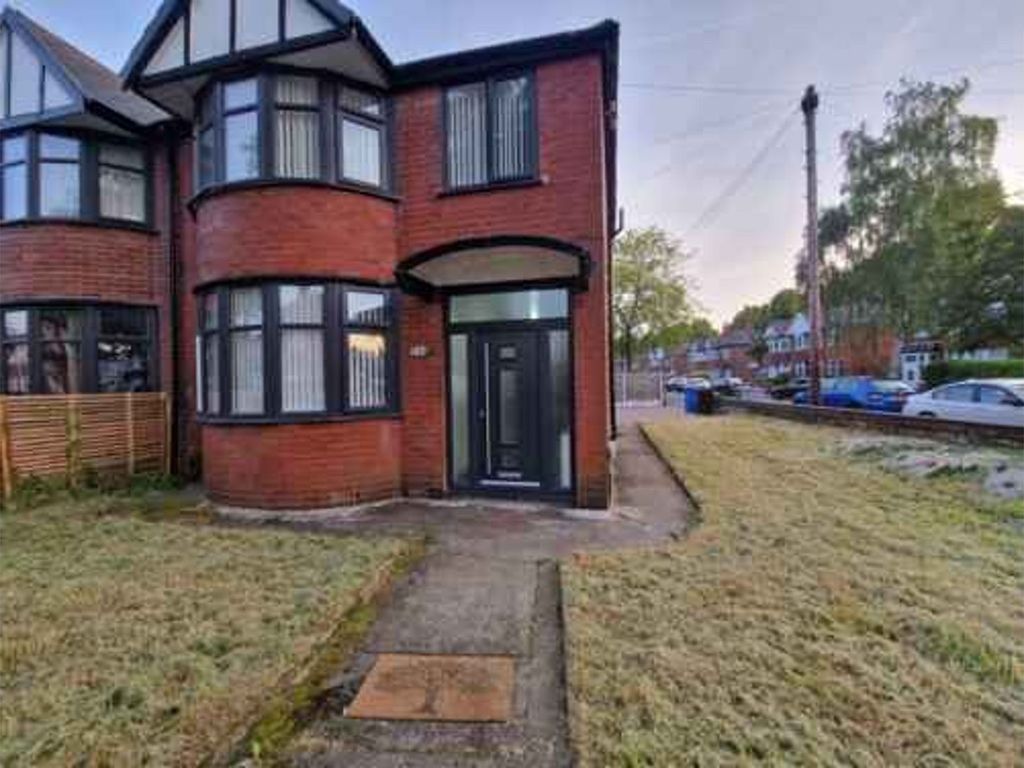 3 bed semidetached house for sale in Great Stone Road, Manchester M16