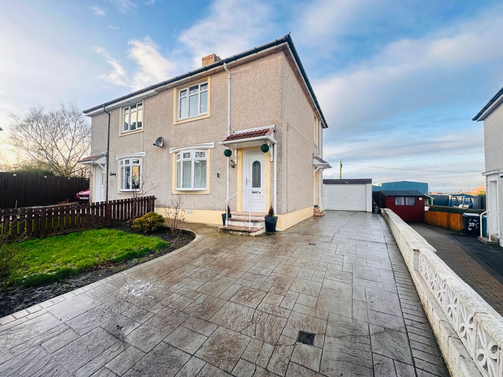 2 bed semidetached house for sale in Rockburn Crescent, Bellshill ML4
