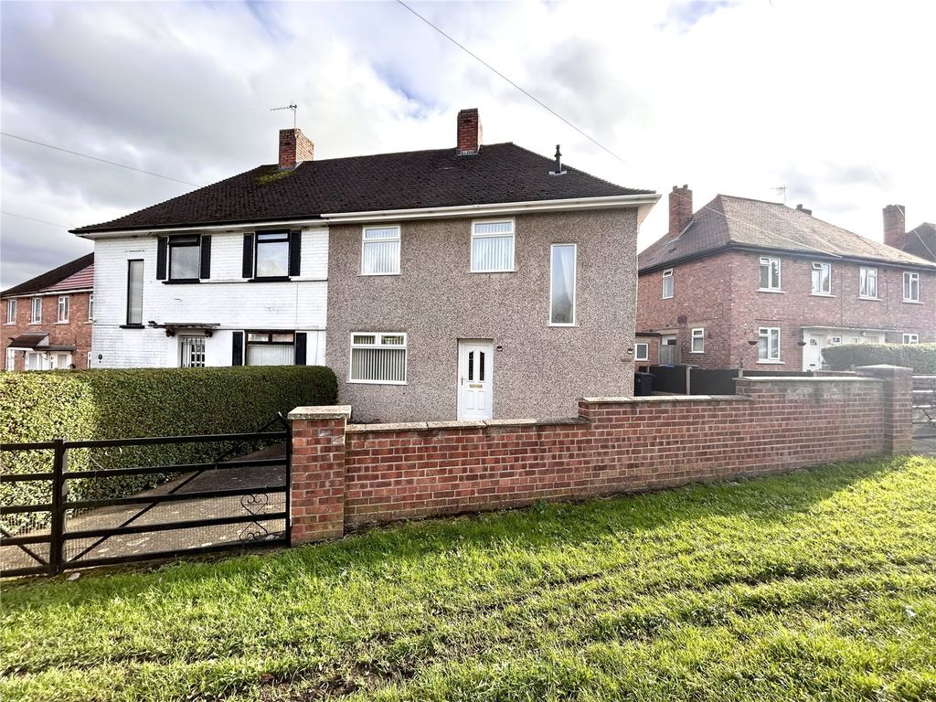 3 bed semidetached house for sale in Dronfield Place, Ilkeston