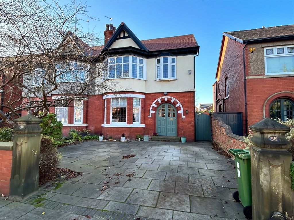 4 bed semidetached house for sale in Melling Road, Southport PR9, £