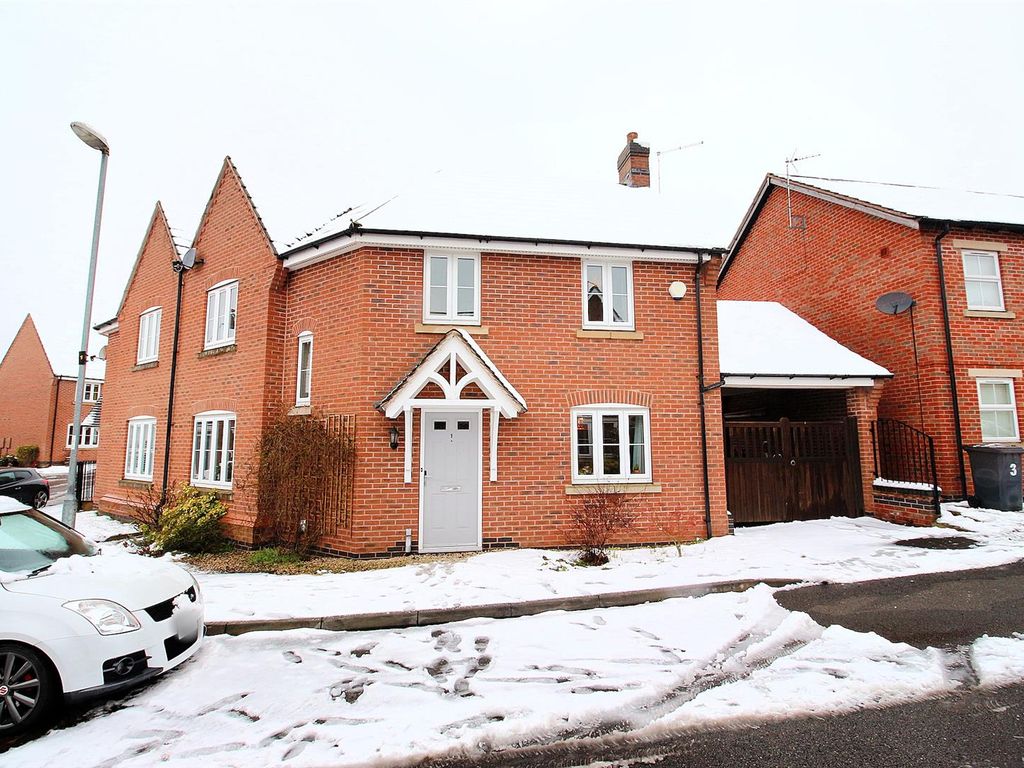 3 bed semidetached house for sale in Bartlett Close, Earl Shilton