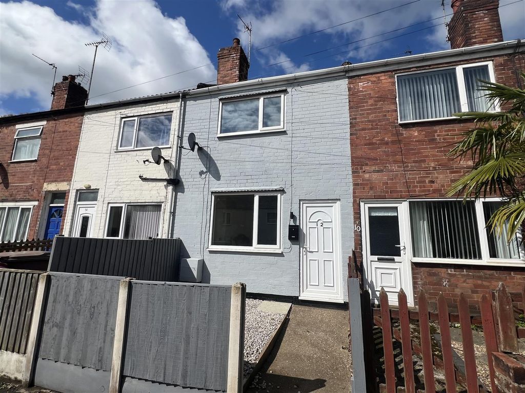 3 bed terraced house for sale in Duke Street, Creswell, Worksop S80, £