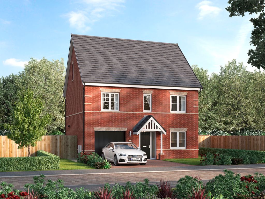 New home, 4 bed detached house for sale in "The Prestbury" at Leger Way