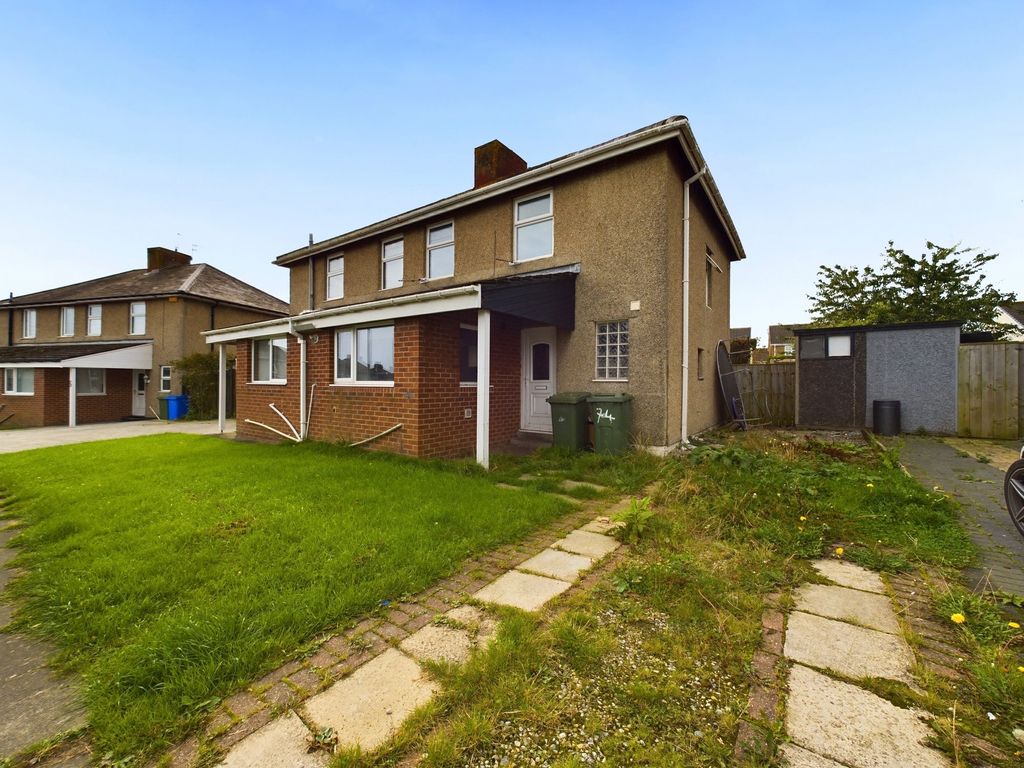 3 bed semidetached house for sale in The Crescent, Seghill NE23, £75,000 Zoopla