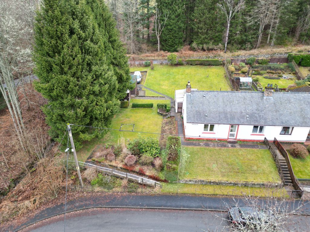 3 bed semidetached bungalow for sale in Braeside Road, Ballinluig