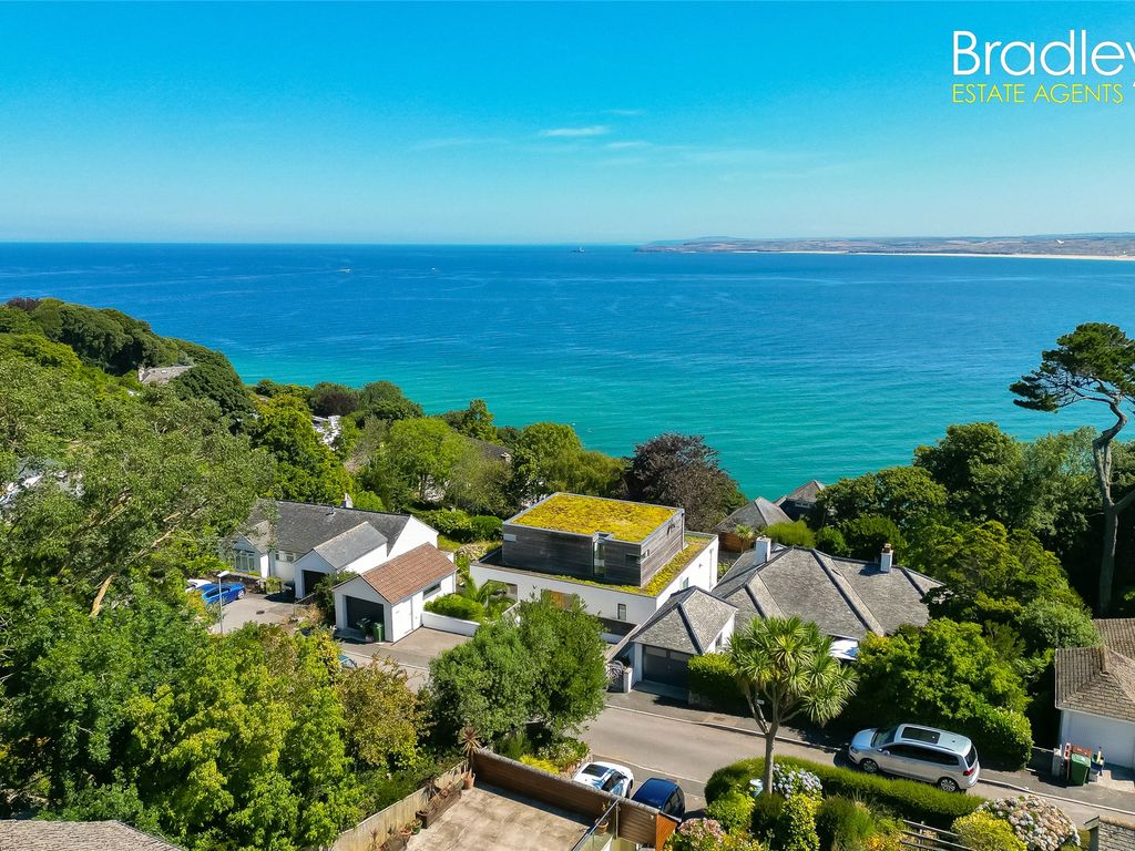 4 bed detached house for sale in Treloyhan Park Road, St. Ives