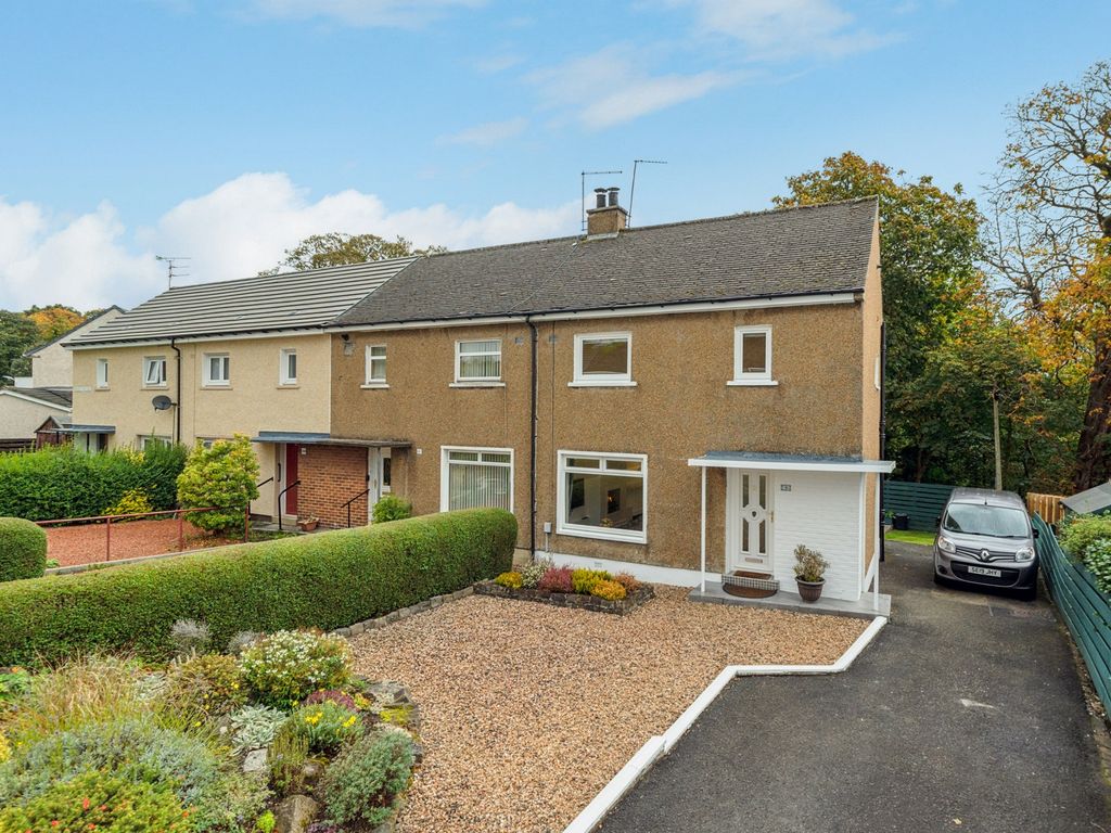 2 bed semidetached house for sale in Inglestone Avenue, Thornliebank