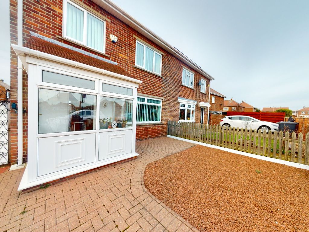 3 bed semidetached house for sale in Iona Road, Jarrow, Tyne And Wear