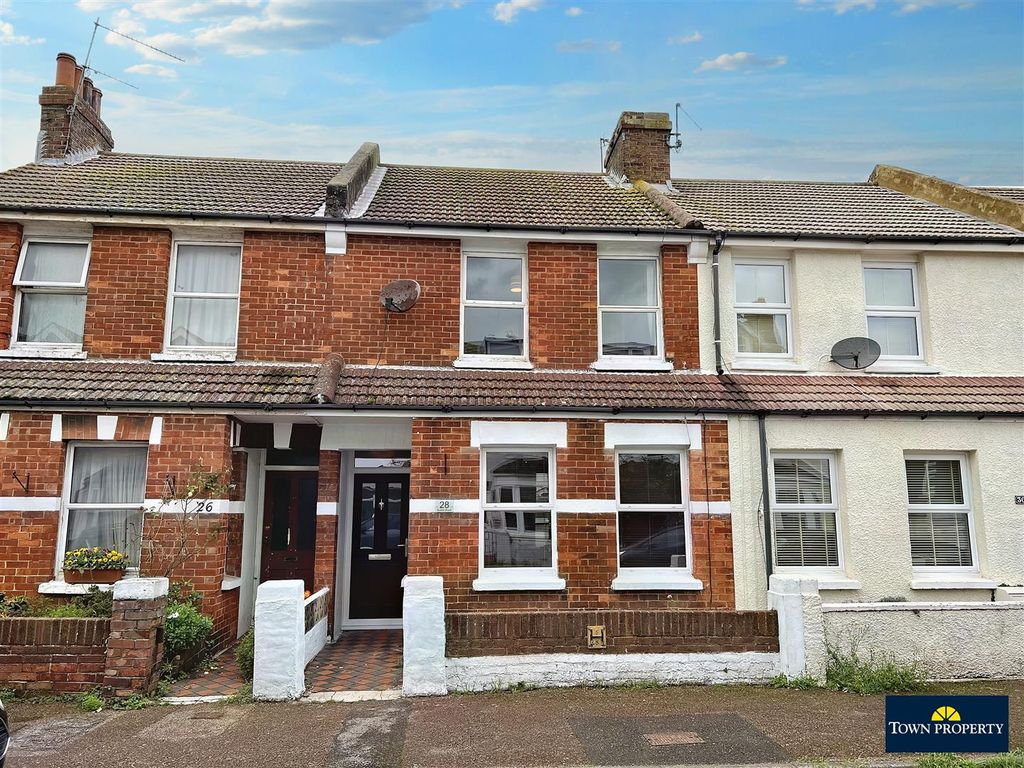2 bed terraced house for sale in Bexhill Road, Eastbourne BN22, £