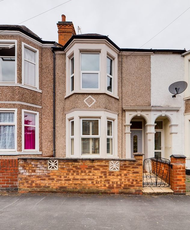 3 bed terraced house for sale in Claremont Road, Rugby, Warwickshire