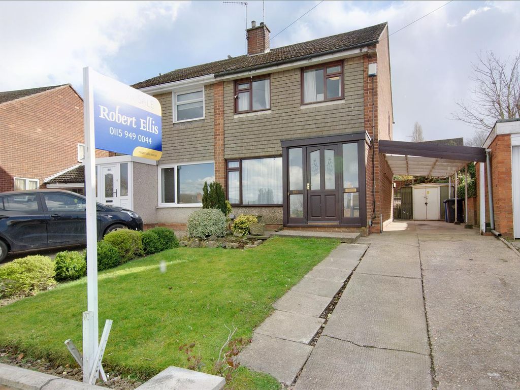 3 bed semidetached house for sale in Oliver Road, Ilkeston DE7, £