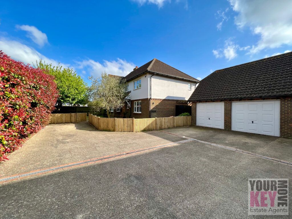 4 bed detached house for sale in Teal Close, Hawkinge, Folkestone, Kent