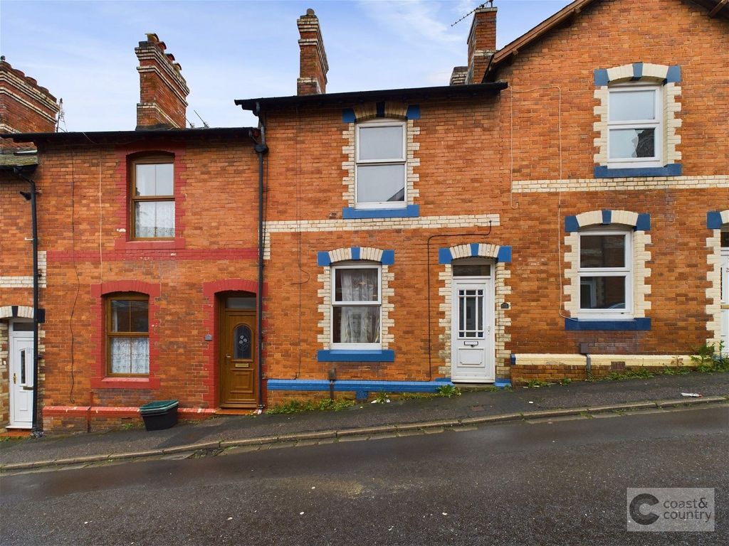 2 bed terraced house for sale in Beaumont Road, Newton Abbot TQ12, £