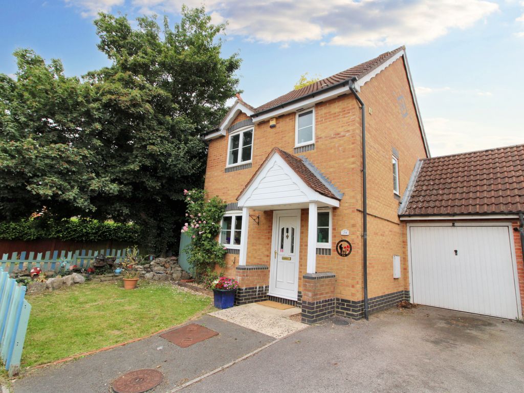 3 bed link detached house for sale in Harebell Drive, Thatcham RG18, £