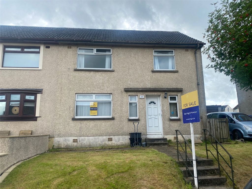 3 bed semidetached house for sale in Lanehead Terrace, New Cumnock