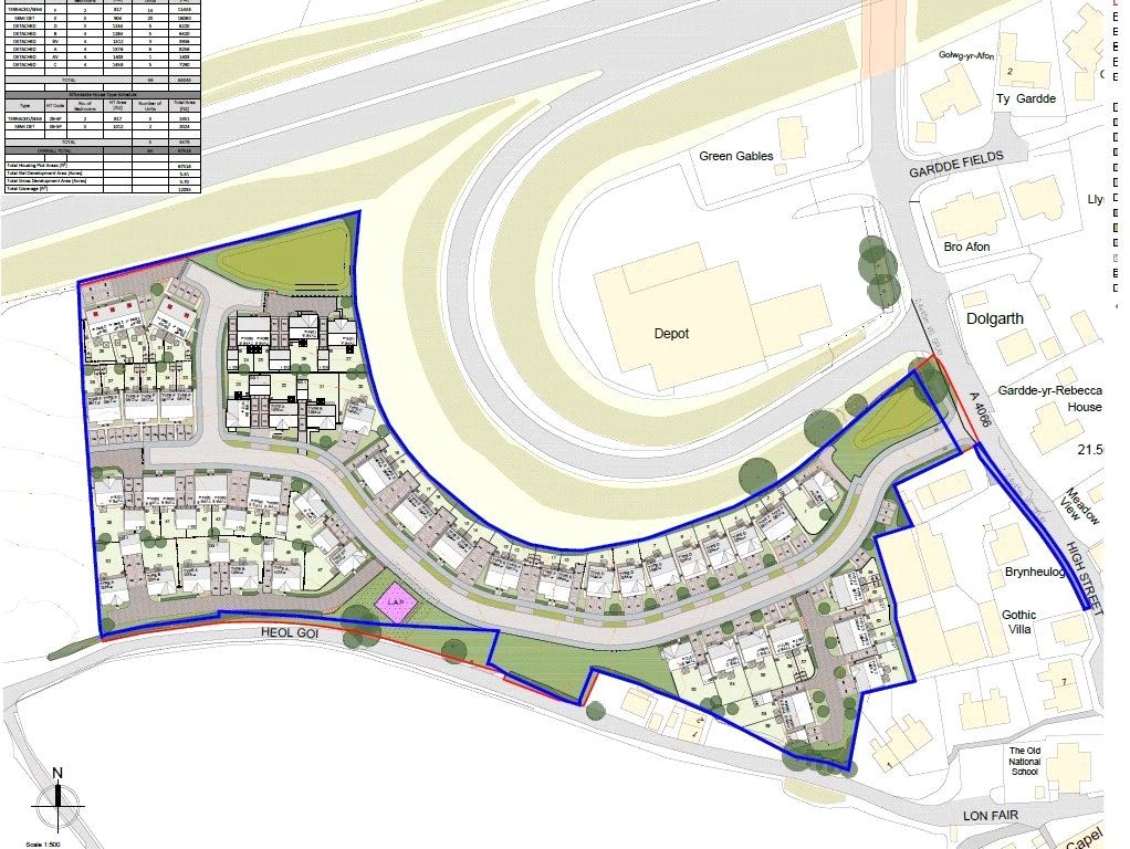New home, 3 bed detached house for sale in Priory Fields, St Clears