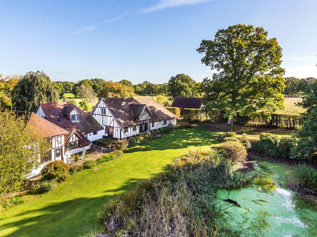 5 bed detached house for sale in Eastbourne Road, Newchapel, Lingfield