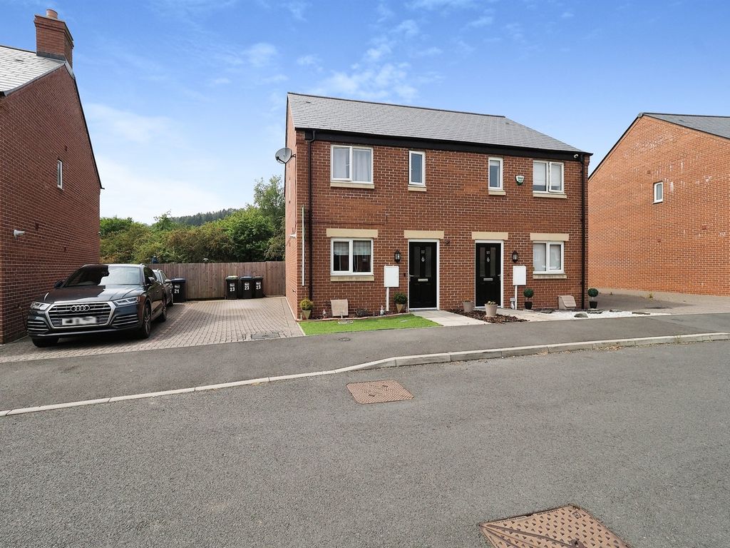 2 bed semidetached house for sale in Cardinshaw Road, Matlock Moor