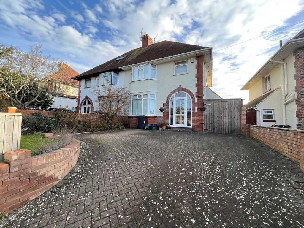 3 bed semi-detached house for sale in Hulham Road, Exmouth EX8 - Zoopla