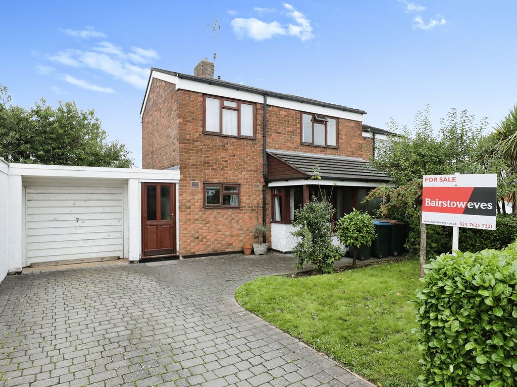 3 bed semidetached house for sale in Exminster Road, Coventry, West