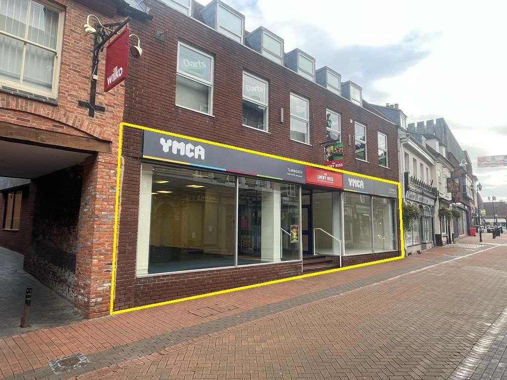 Retail premises to let in 45 Market Street, Tamworth, Staffordshire