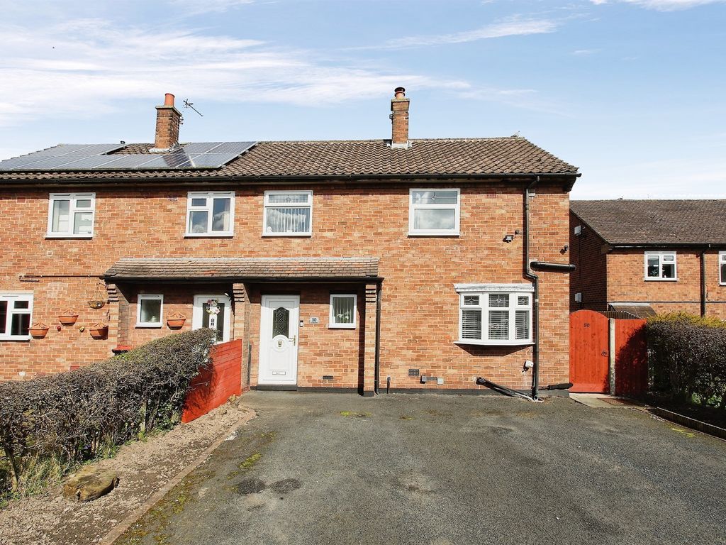 3 bed semidetached house for sale in Fairfield Road, Northwich CW9