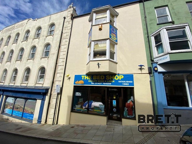 Retail premises for sale in Market Street, Haverfordwest, Pembrokeshire