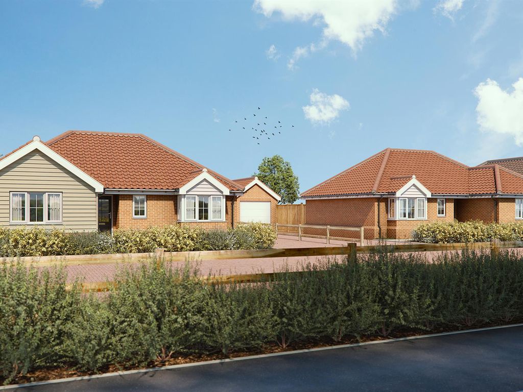 New home, 3 bed detached bungalow for sale in Clacton Road, Elmstead