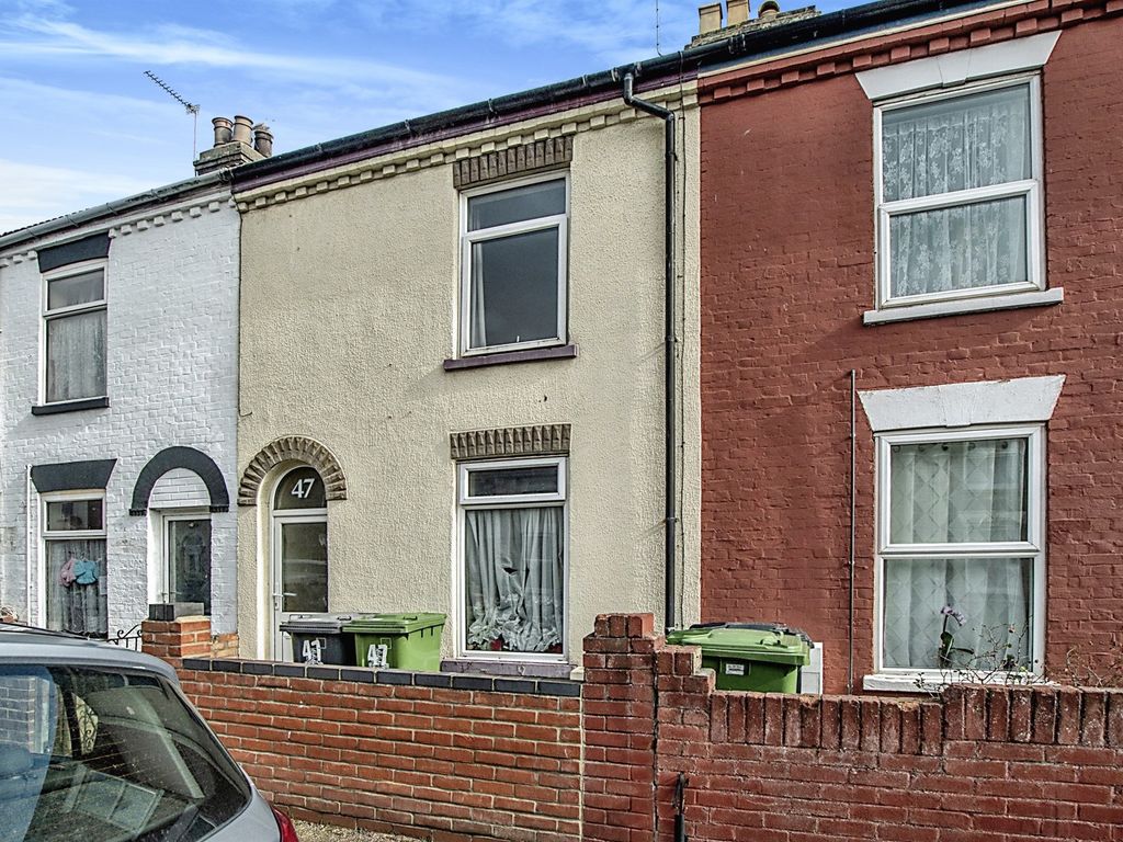 3 bed terraced house for sale in Lichfield Road, Great Yarmouth NR31, £