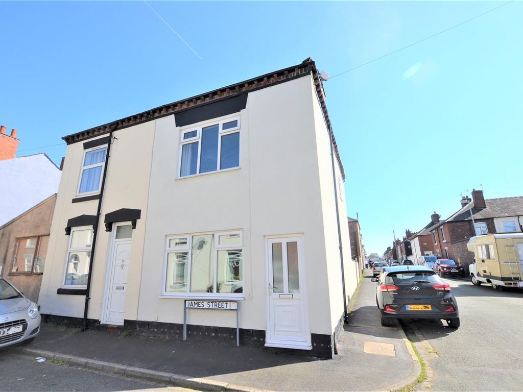 3 bed end terrace house for sale in James Street, Wolstanton, Newcastle