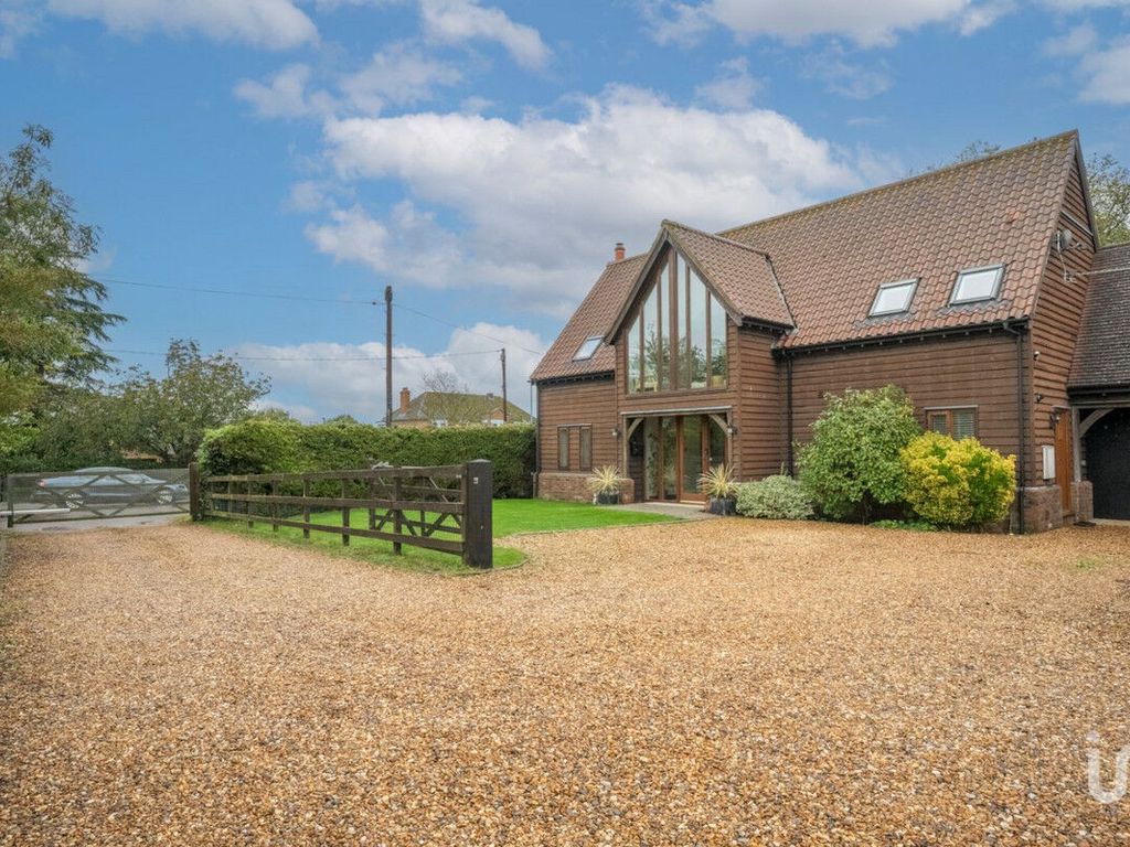 4 bed detached house for sale in Main Street Witchford, Ely CB6, £