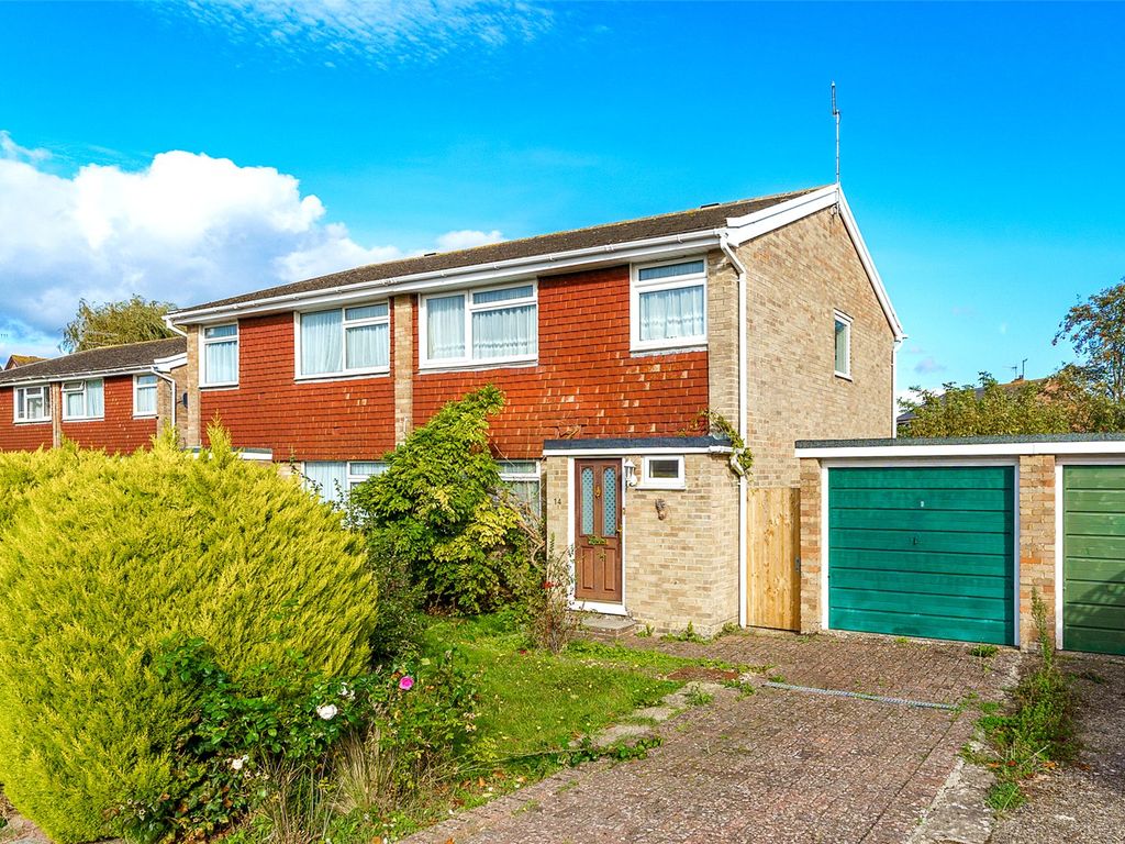 3 bed semidetached house for sale in Sefton Close, Worthing, West
