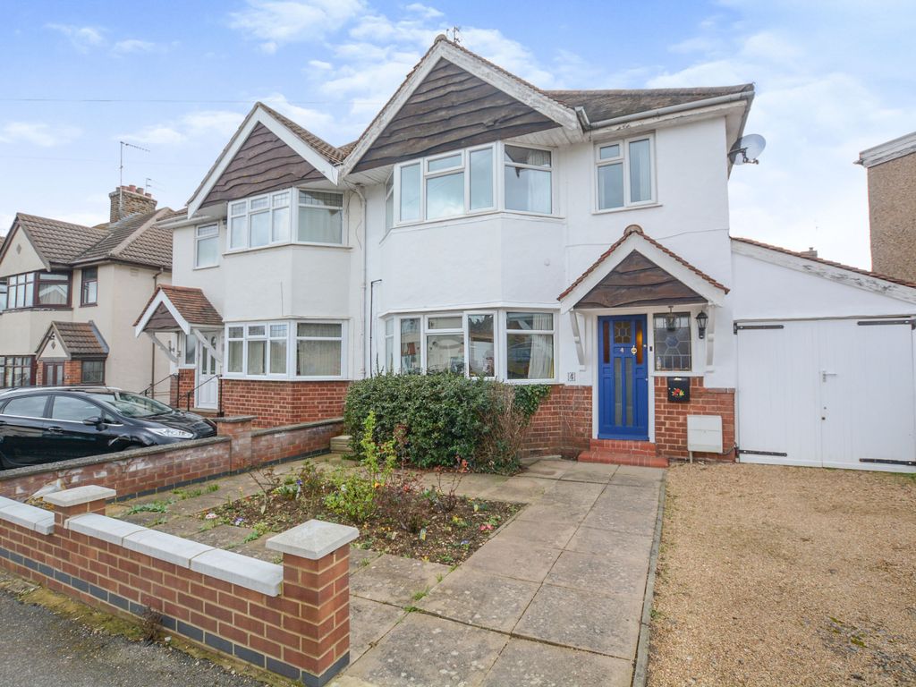 3 bed semidetached house for sale in Windsor Crescent, Northampton NN5