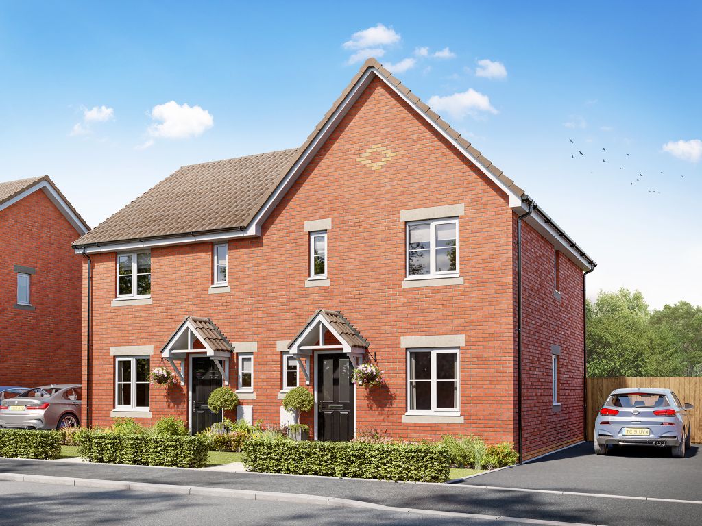 New home, 3 bed semidetached house for sale in "The Danbury" at
