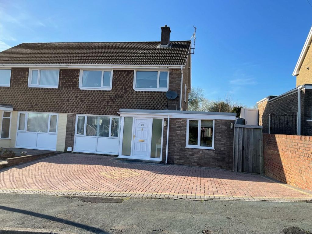3 bed semidetached house for sale in Brynheulog, Dafen, Llanelli SA14