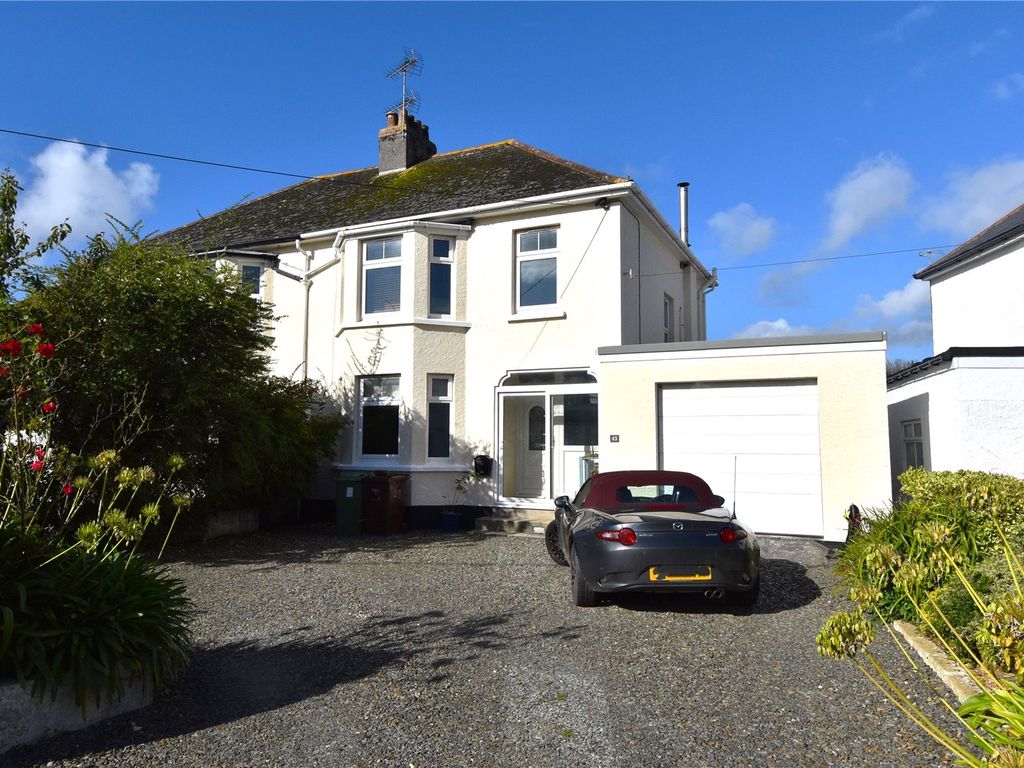 3 bed semidetached house for sale in Moorland Road, Par, Cornwall PL24