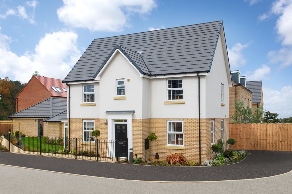 New home, 4 bed detached house for sale in "Hollinwood" at Salhouse