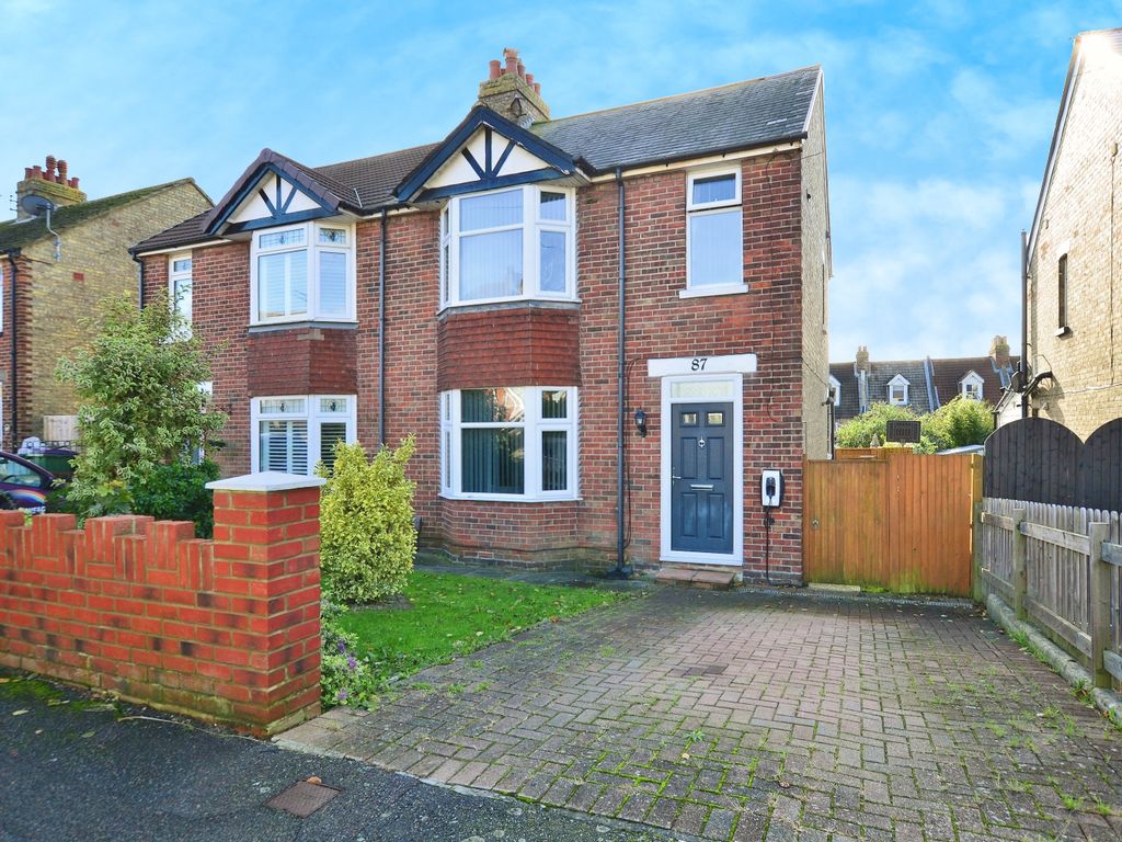 3 bed semidetached house for sale in Joyes Road, Folkestone, Kent CT19
