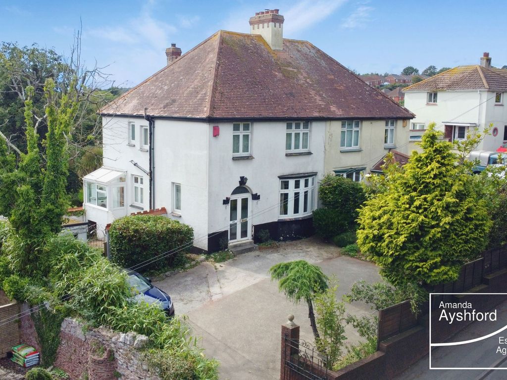 3 bed semidetached house for sale in Kings Ash Road, Paignton TQ3, £