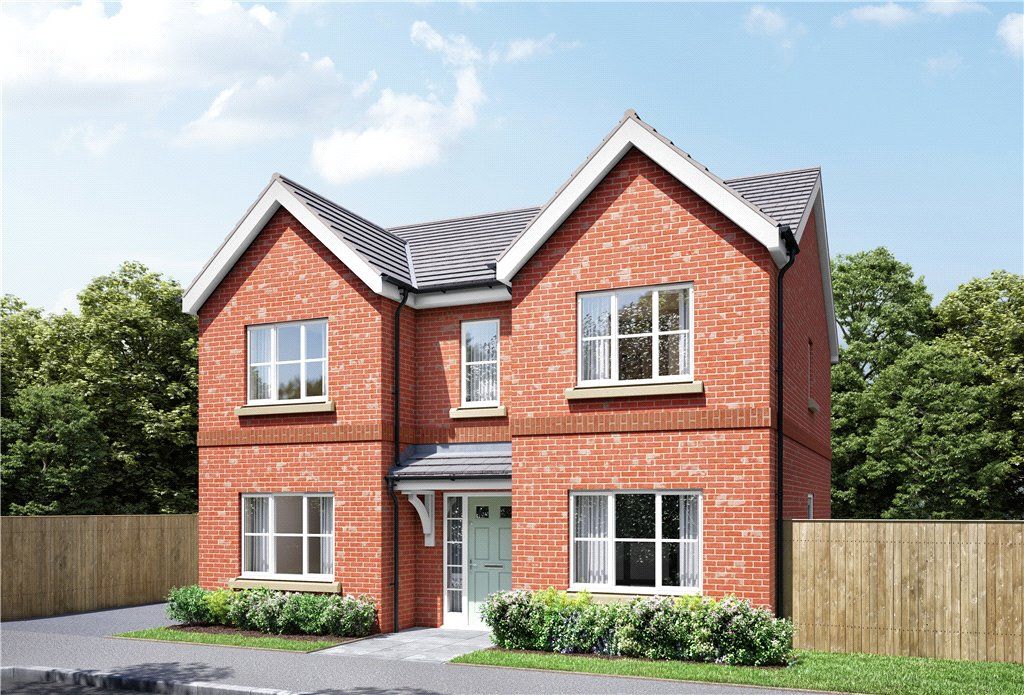 New home, 4 bed detached house for sale in Bradshaw Drive, Congleton
