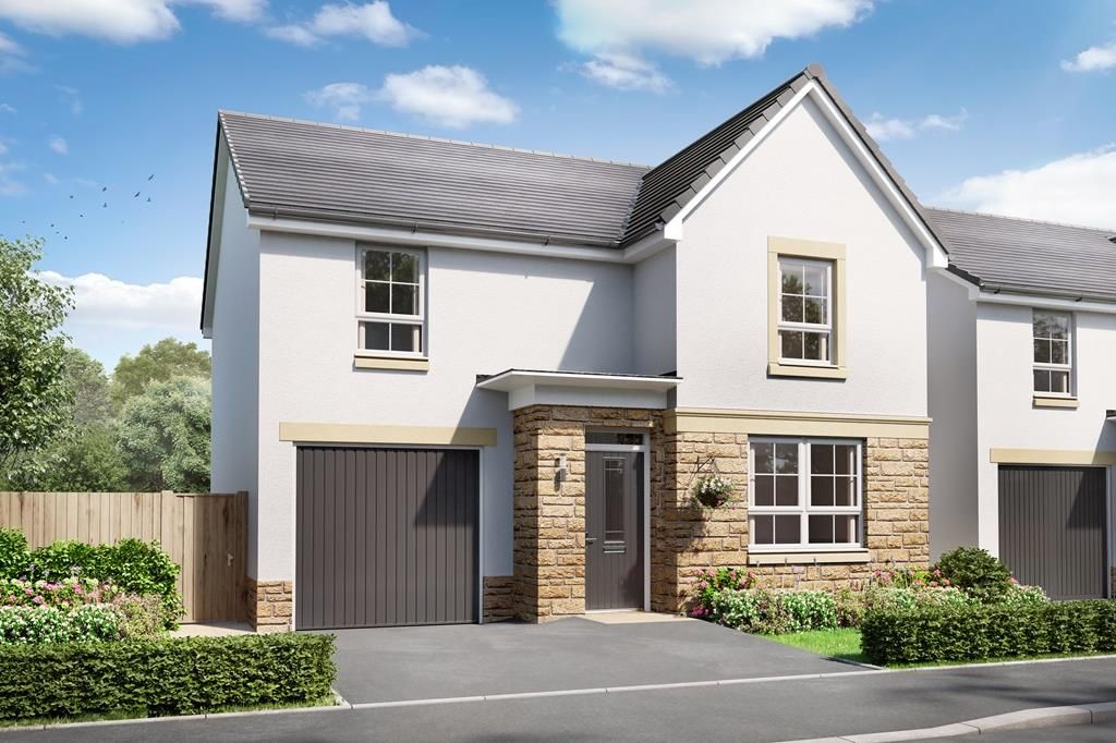 New home, 4 bed detached house for sale in "Dalmally" at Glenluce Drive