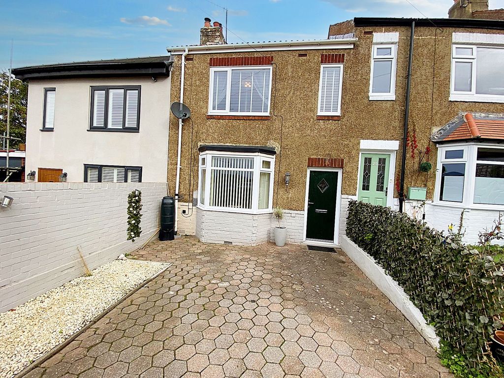2 bed terraced house for sale in East Law, Ebchester, Consett DH8, £
