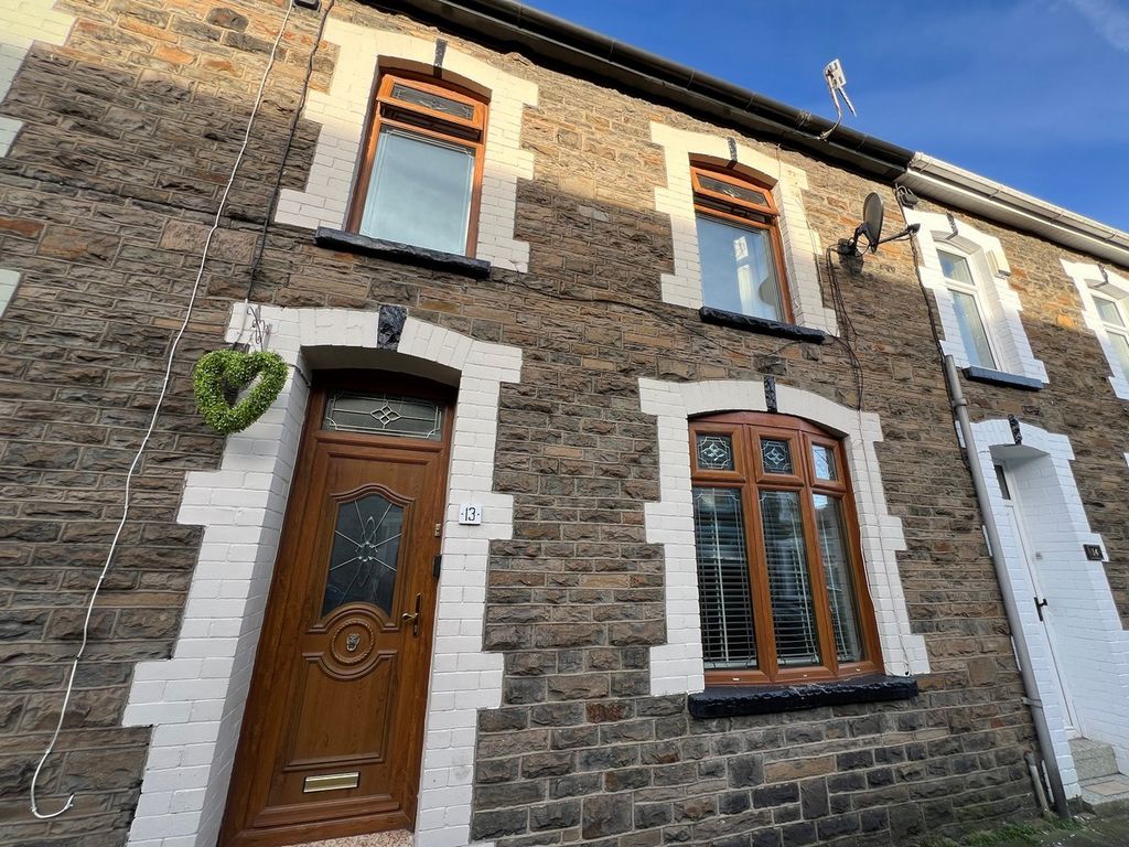 3 bed terraced house for sale in Grawen Street Porth , Porth CF39, £