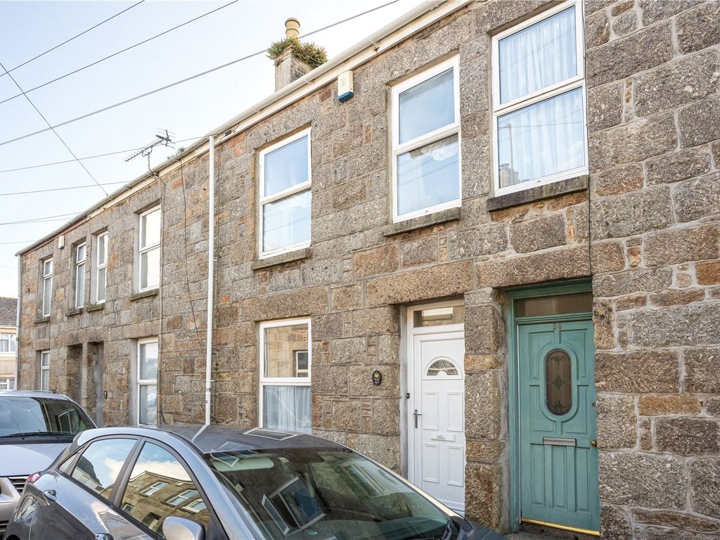 2 bed terraced house for sale in Alverne Buildings, Penzance TR18, £