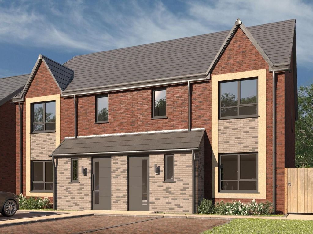 New home, 3 bed semidetached house for sale in "The Bude Mulgrove