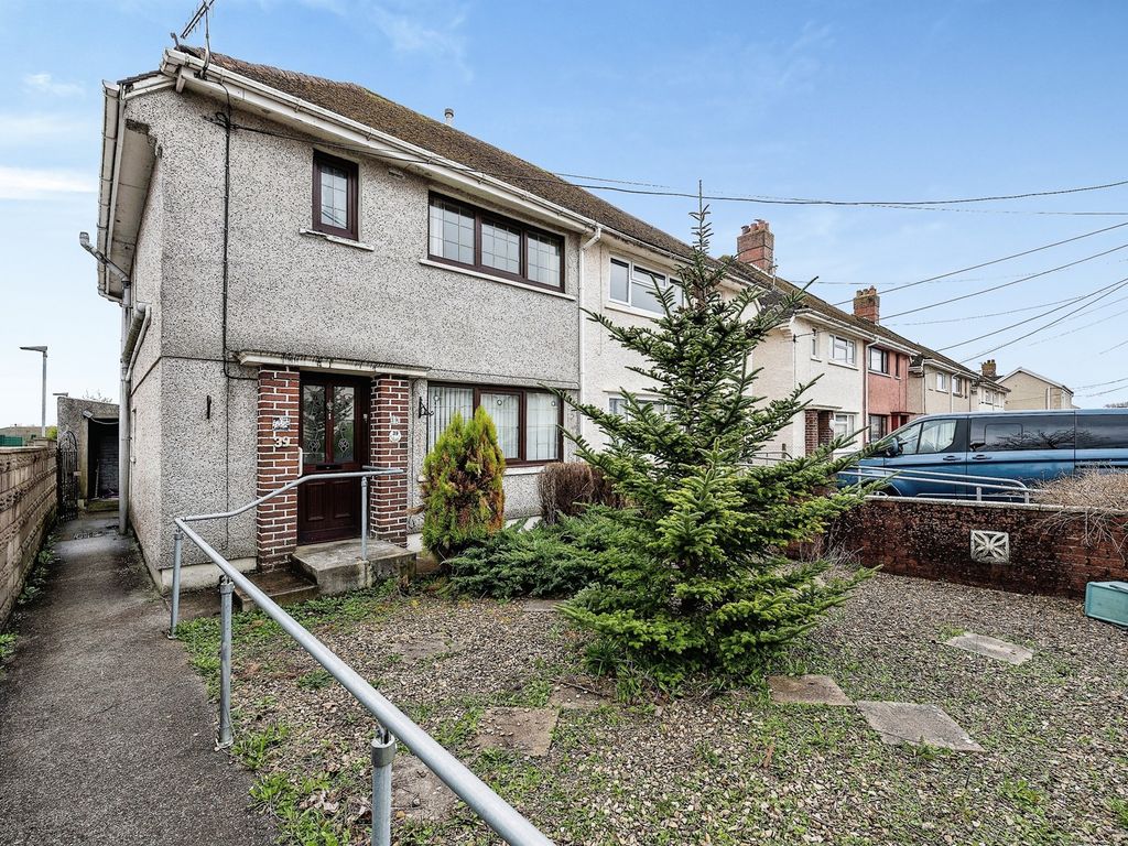 3 bed semidetached house for sale in Brynawel Road, Gorseinon, Swansea