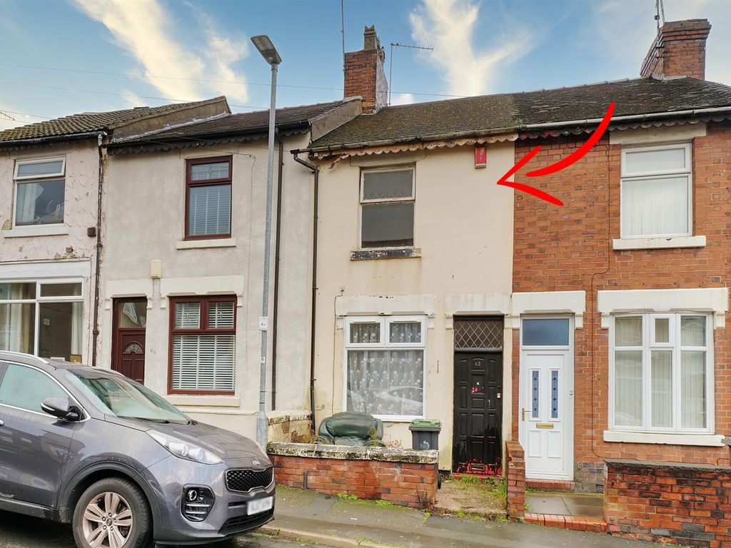 2 bed terraced house for sale in Dartmouth Street, Burslem, StokeOn