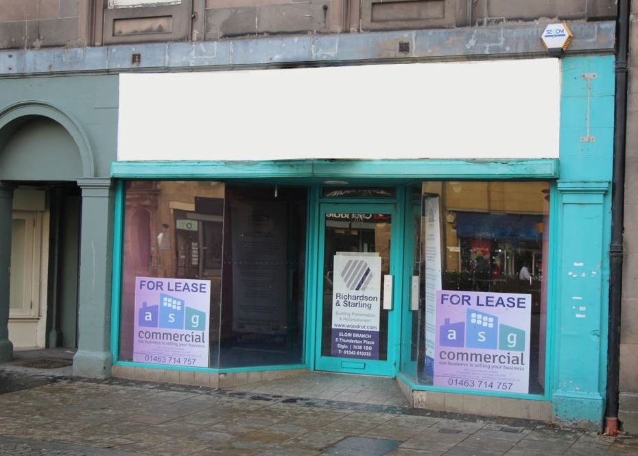 Leasehold - Retail Unit, 132 High Street, Elgin IV30